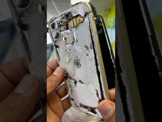 WORST CONDITION iPHONE YOU ‘VE EVER SEEN IT #shorts #apple #ios #iphone #story #android #samsung