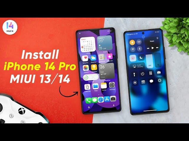 Install iPhone 14 Pro Max Theme on MIUI 12/13/14 (iOS 16 Stable MIUI Themes)