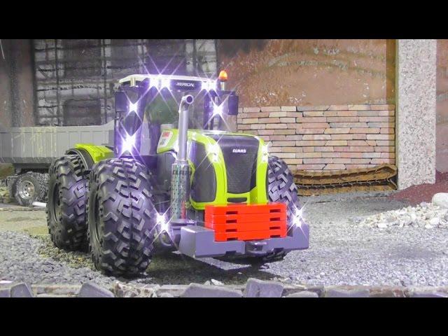 R/C CLAAS XEREON 5000R/C TRAKTORRC LIVE ACTION! bauernhof john deere new holland model truck