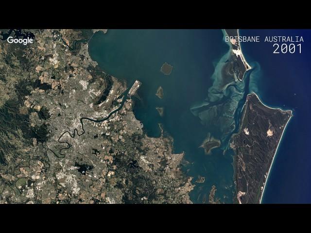 Google Earth Timelapse: Brisbane, Australia