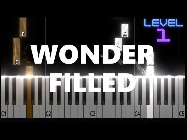 Wonderfilled (Oreo) - Owl City - EASY Piano Tutorial