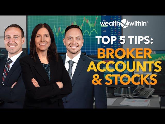 Top 5 Tips to Save $$$ on Broker Accounts & Stocks