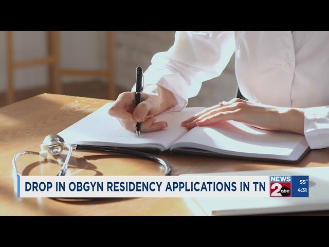 Drop in OBGYN residency applications in Tennessee