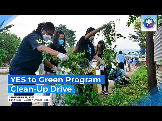 YES To Green Program Clean-Up Drive