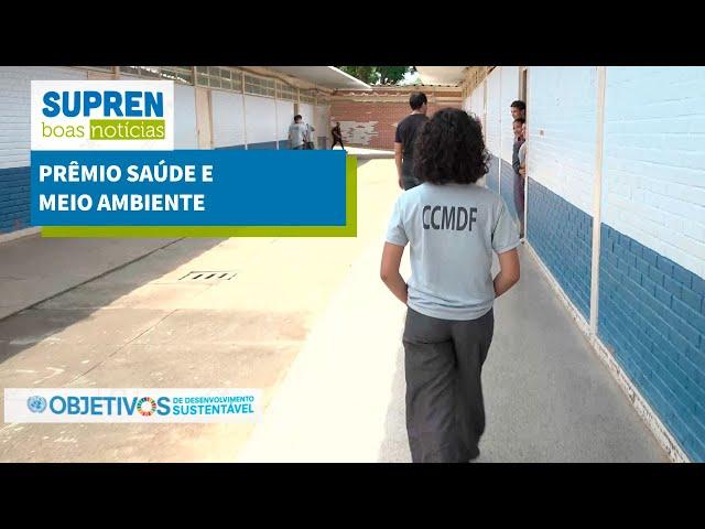 Aluna da rede pública do DF vence Olimpíadas de Saúde e Meio Ambiente