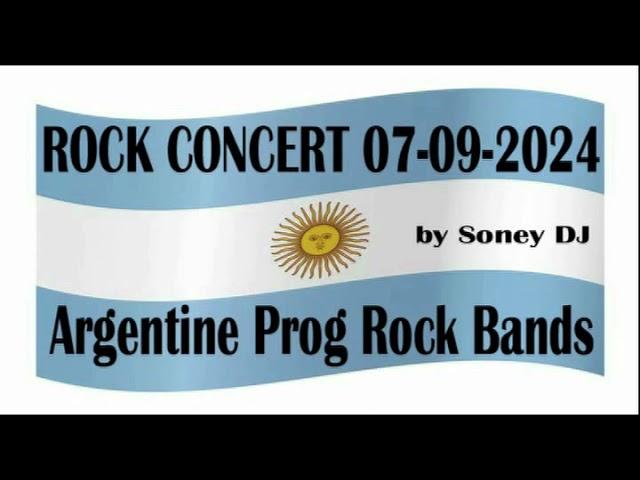 ROCK CONCERT 07-09-2024 ARGENTINA ROCK BANDs