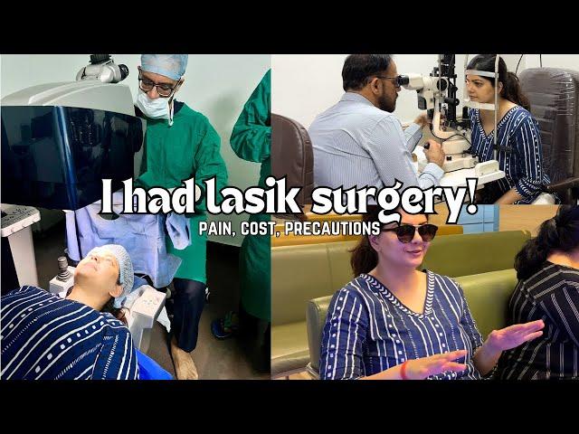 My Lasik Surgery Experience! Cost, Recovery Time, Side Effects etc. | Divya Singh