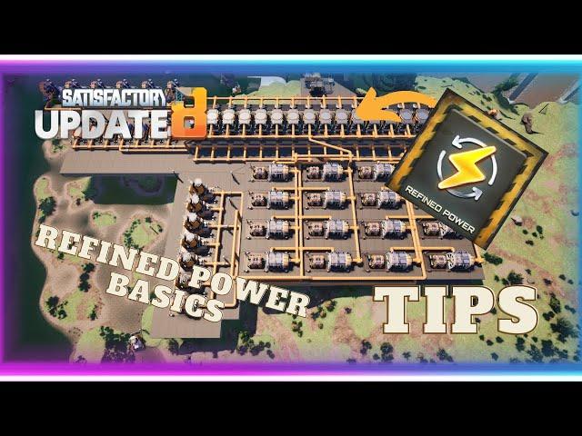 Refined Power Mod Tutorial for Early Game | Tips and Tricks | Satisfactory Update 8