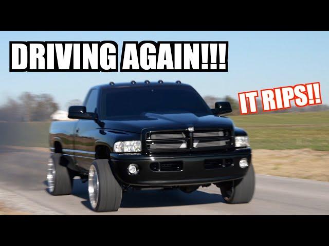 6 Speed Cummins is BACK & DRIVING AGAIN! It RIPS!!