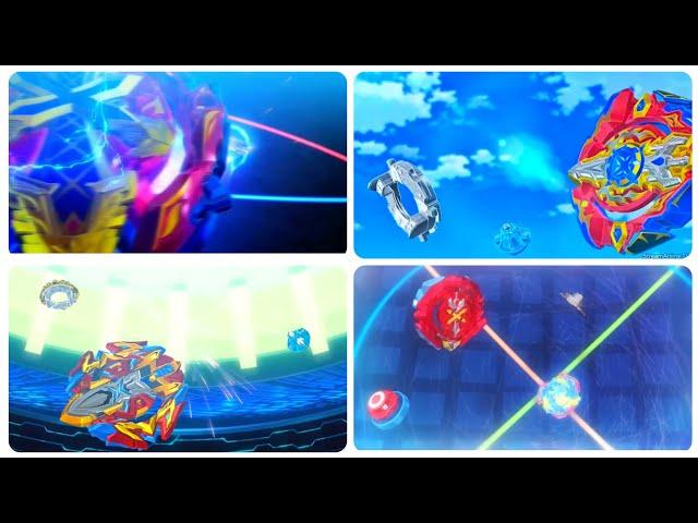 All Xcalius Burst Finishes In Beyblade Burst Season 1-2-3-7