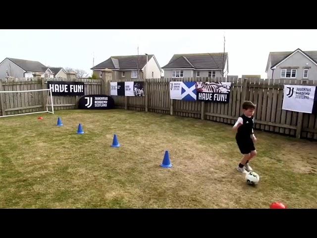 Juventus Academy Scotland at Home - Individual Skills 2.3 Flip Flap