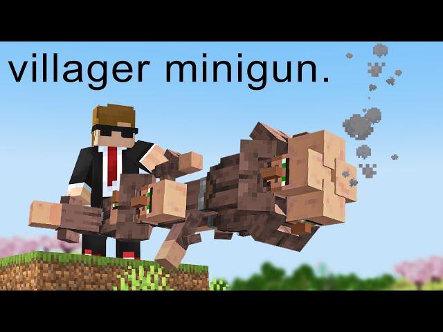 Testing Illegal Weapons in Minecraft