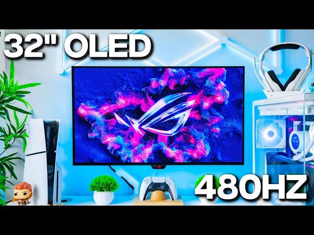 The ENDGAME 4K OLED Gaming Monitor! - Dual Mode ROG Swift PG32UCDP