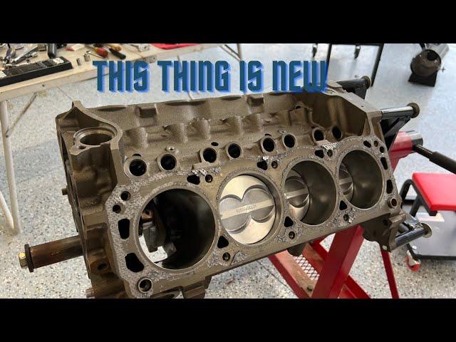 I tore into this motor and it had a surprise/// Foxbody Mustang engine build