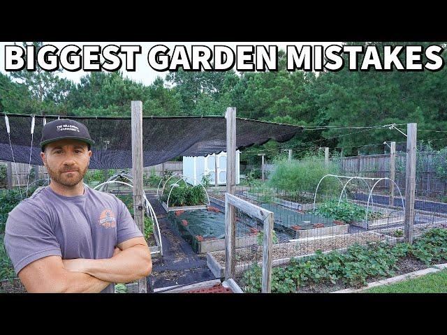 8 Mistakes I'd NEVER Make In My Garden Again