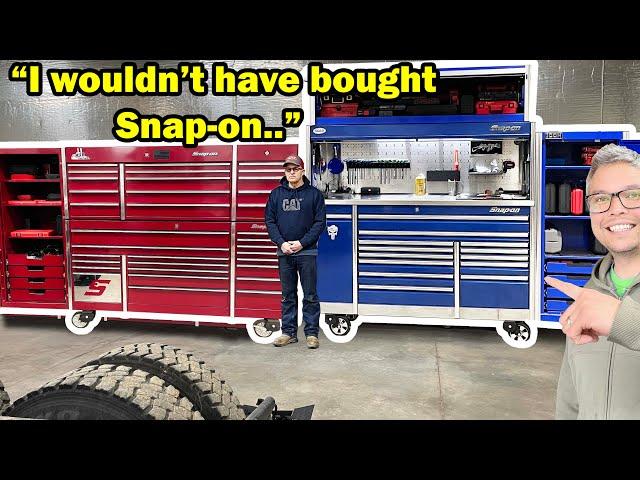 Master veteran of Heavy Diesel shows his toolbox(es)