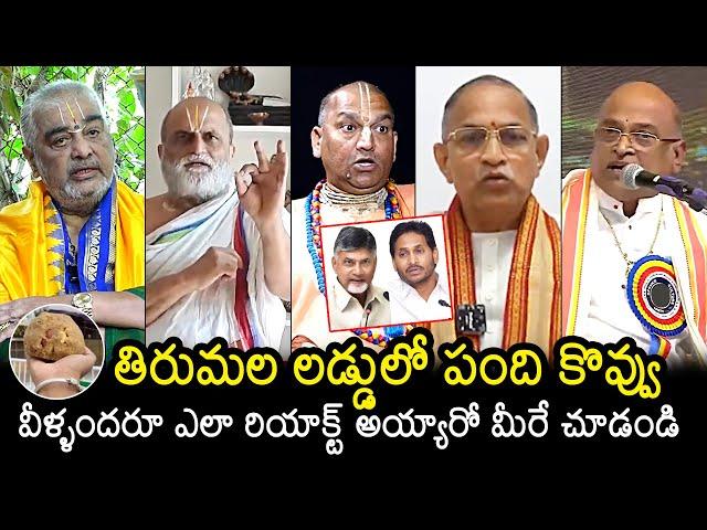 Ramana Deekshitulu, Rangarajan, Radha Manohar, Chaganti & Garikipati Reaction On Tirumala Laddu