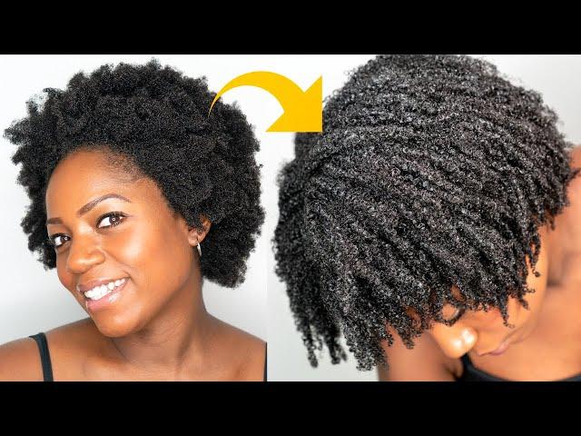 DEFINED WASH N GO (Short to Medium Length Natural Hair) (4B/4C Natural Hair) (Updated) (2018)