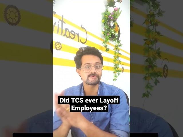 Did TCS layoff their Employees #youtubeshorts #shorts #shortvideo