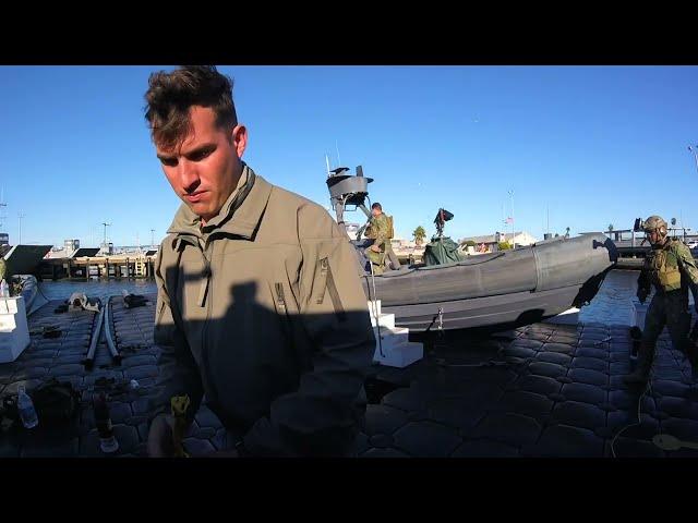 Navy Small Boat Machine Gun Assault Training with SWCC Contractors | ELITE SEA POWER