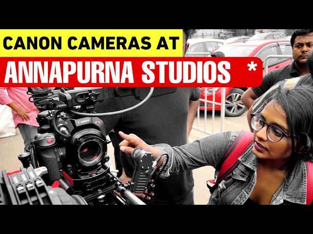 Annapurna Studios, Hyderabad - CANON Cine Cameras, Excellence Suite | Tulu Vlog from Hyderabad