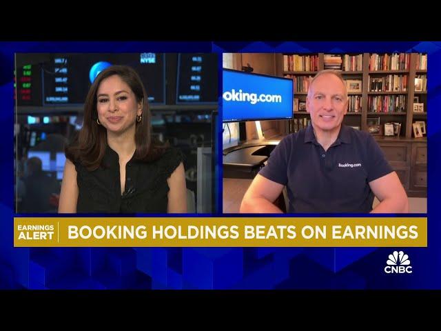 Booking Holdings beats earnings estimates amid resilient demand for international travel