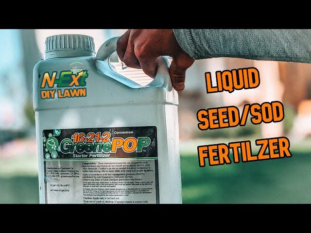 N-Ext™ Greene POP 16-21-2 Liquid Fert for Overseeding, Seeding, Sodding // Lawn Product Overview