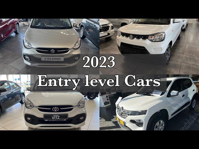 2023 Entry Level Cars l Toyota Vitz l Suzuki Celerio l Renault Kwid l Suzuki S-presso