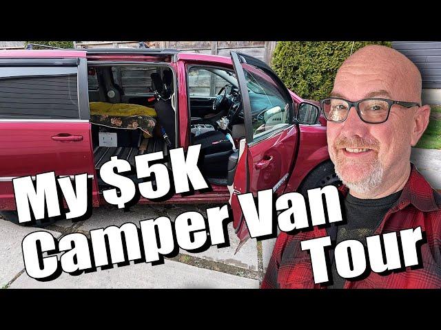 Chrysler Town & Country “No Build” Minivan Camper | Van Tour / Van Life