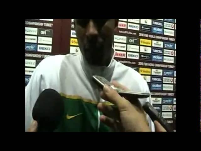Interview with Leandro Barbosa (FIBA WC 2010 Brazil - Iran)
