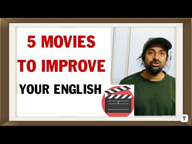 Top 5 Movies to Learn Spoken English | English Lesson