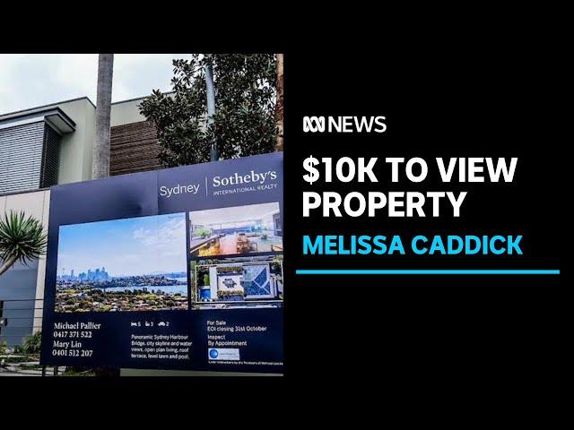 Alleged fraudster Melissa Caddick's house up for sale | ABC News