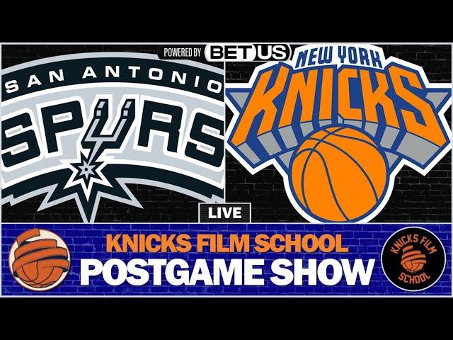 POSTGAME LIVESTREAM | Knicks vs Spurs - Recap & Reaction (Presented by BetUS!)