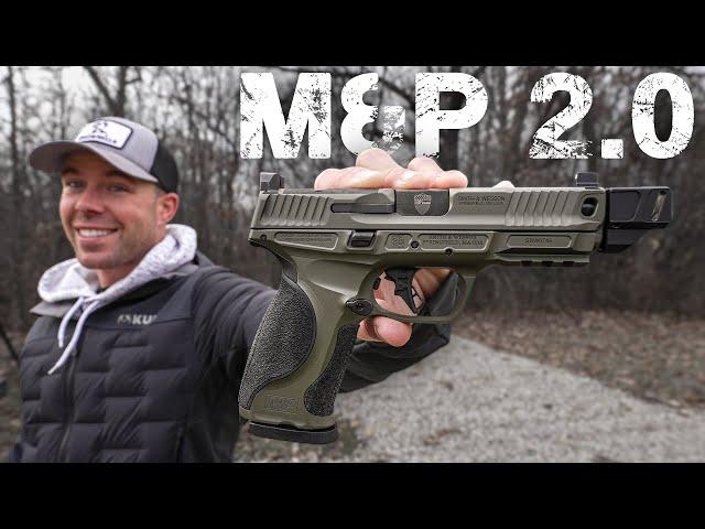 The BEST Striker Fired Pistol We've Ever Tested?? (M&P Metal 2.0)