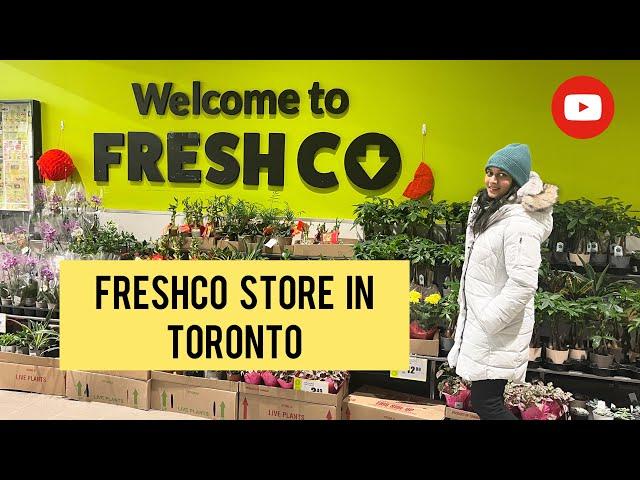 PARLE-G and MAGGI in Canada | Freshco Supermarket | Vlog