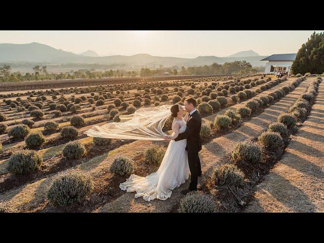 Full Wedding Ceremony Example | The Open Air Chapel at Kooroomba Lavender Farm