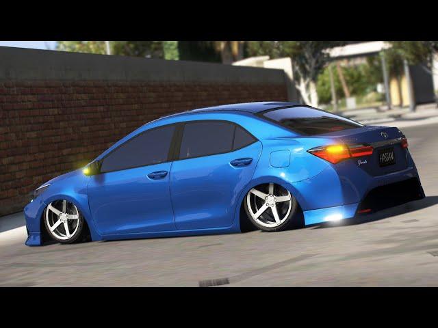 Toyota Corolla Altis Grande Modified | GTA V | Its Hassan Plays