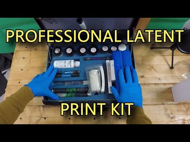 Amazing LAPD Fingerprint Kit for Crime Scene Investigations by Sirchie