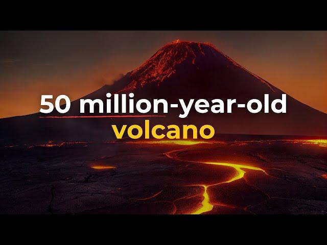 50 million year old volcano cluster near Sydney