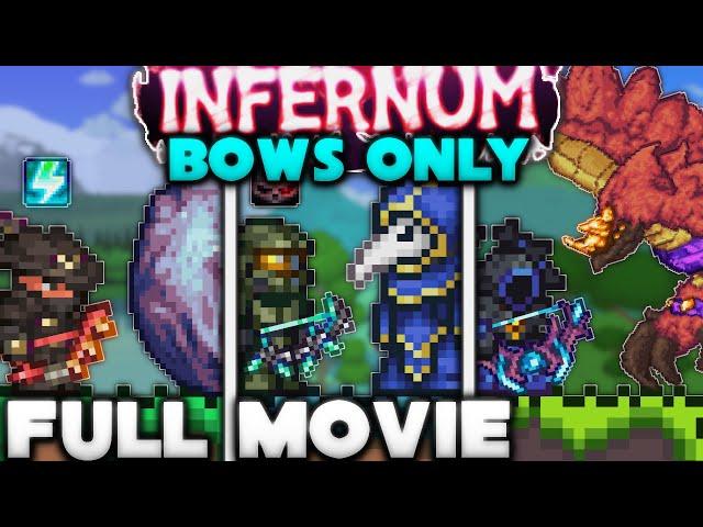 The Archer Experience in Terraria Calamity INFERNUM Mod - FULL MOVIE