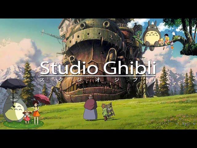 【作業用・癒し・勉強用BGM】ジブリオーケストラ メドレー  Studio Ghibli Concert