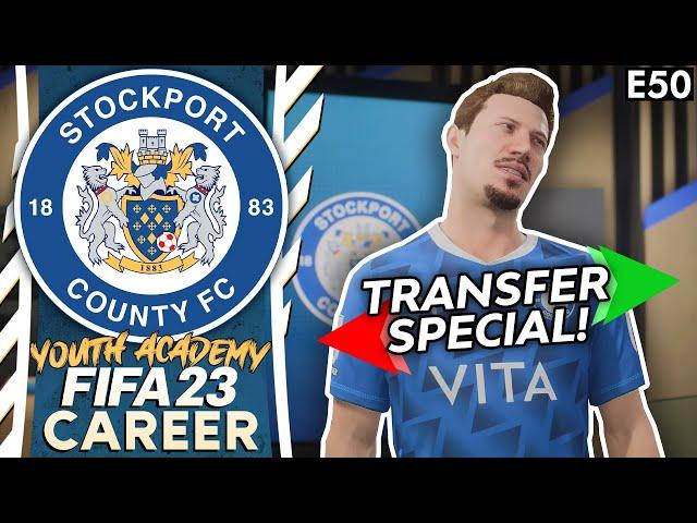 BIGGEST TRANSFER WINDOW YET! | FIFA 23 YOUTH ACADEMY CAREER MODE | STOCKPORT (EP 50)