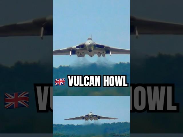  Vulcan Takeoff Howl Sound #shorts #aviation
