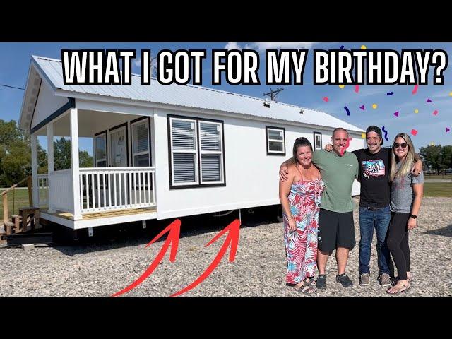 Chicken Farmer Takes A Day In The Big City...Chrissy's Birthday Vlog With A  Tiny House Tour