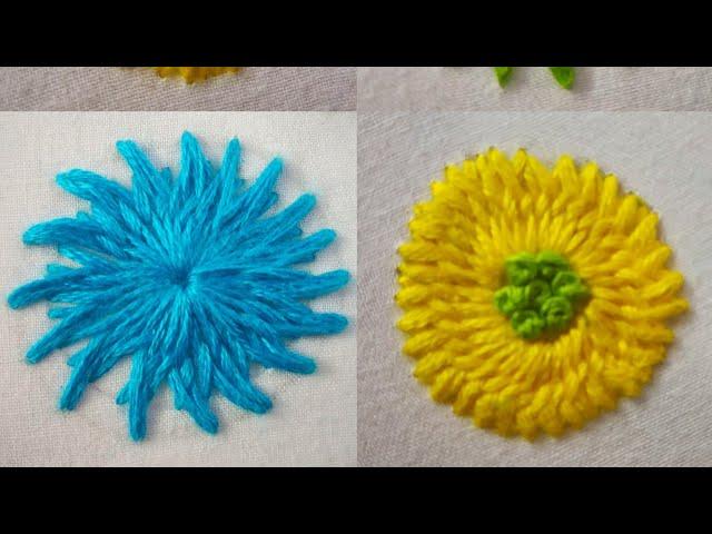 356-Chemanthy stitch,basic flower stitch(Hindi/ Urdu)