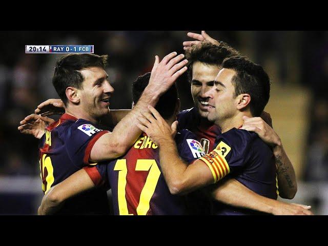 Full Match - Rayo Vallecano vs Barcelona HD English Commentary (27/10/2012)