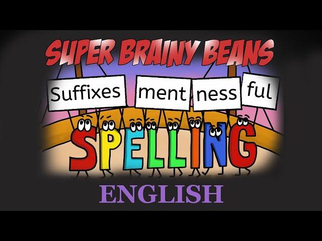 Spelling suffixes 'ment', 'ness' & 'ful' - Spelling in English