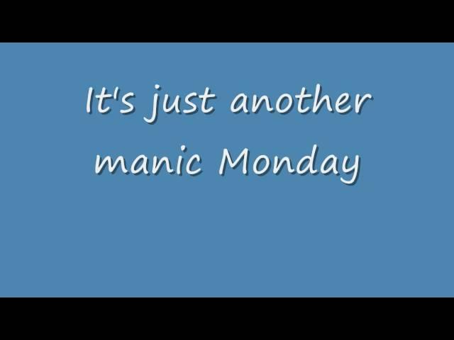 The Bangles - Manic Monday (HD LYRICS)