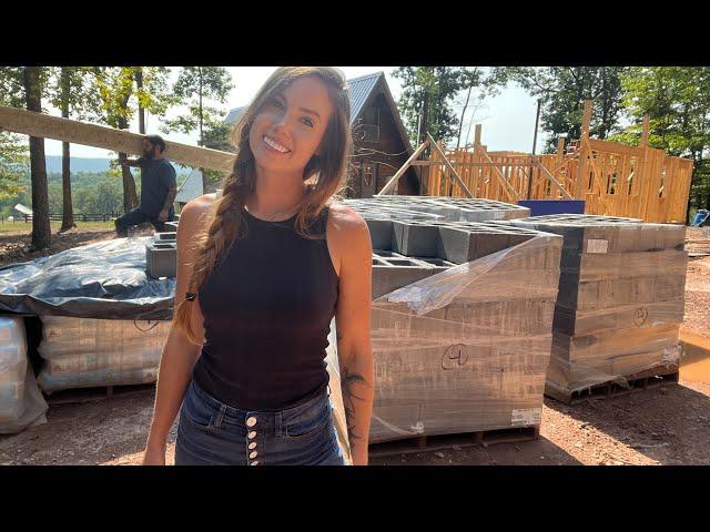 Building The Second Floor on Our OFF-GRID Home | A-Frame Cabin Addition