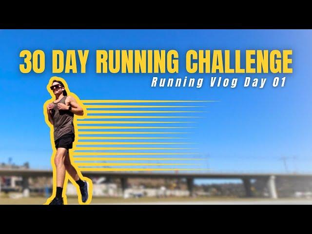 30 Day Running Challenge for Beginners | Day 1 Vlog